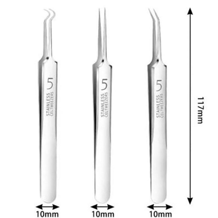 8pcs Ultra-fine Beauty Salon Acne Needle Tool Set